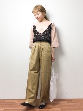 りっぴーさん（レディース・154cm）の春コーディネート