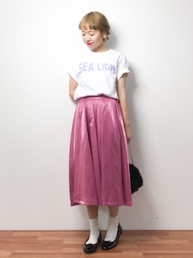 りっぴーさん（レディース・154cm）の春コーディネート