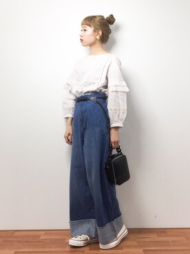 りっぴーさん（レディース・154cm）の春コーディネート