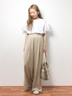 りっぴーさん（レディース・154cm）の春コーディネート