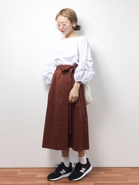 りっぴーさん（レディース・154cm）の春コーディネート