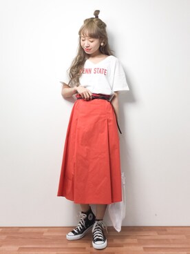 りっぴーさん（レディース・154cm）の春コーディネート