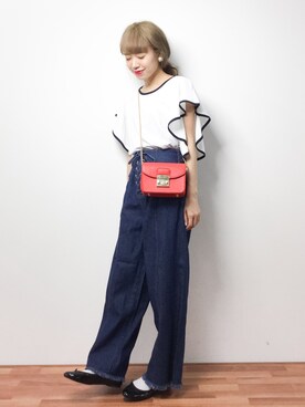 りっぴーさん（レディース・154cm）の春コーディネート