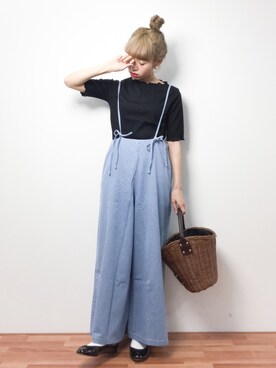りっぴーさん(レディース・154cm)の春コーディネート