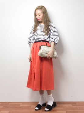 りっぴーさん（レディース・154cm）の春コーディネート