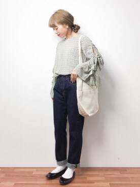 りっぴーさん（レディース・154cm）の春コーディネート