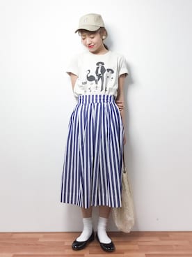 りっぴーさん（レディース・154cm）の春コーディネート