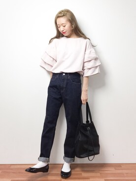 りっぴーさん（レディース・154cm）の春コーディネート