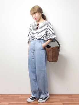 りっぴーさん（レディース・154cm）の春コーディネート