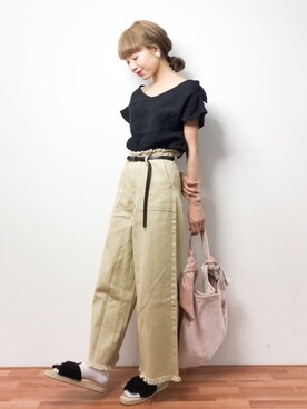 りっぴーさん（レディース・154cm）の春コーディネート