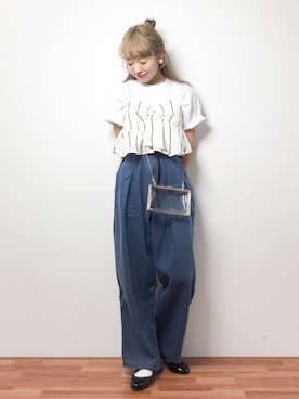 りっぴーさん（レディース・154cm）の春コーディネート