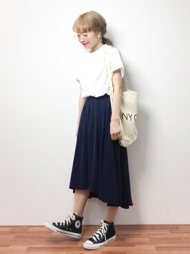 りっぴーさん（レディース・154cm）の春コーディネート