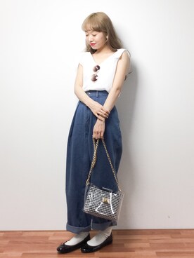 りっぴーさん（レディース・154cm）の春コーディネート