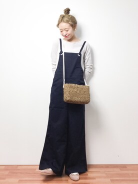 りっぴーさん(レディース・154cm)の春コーディネート