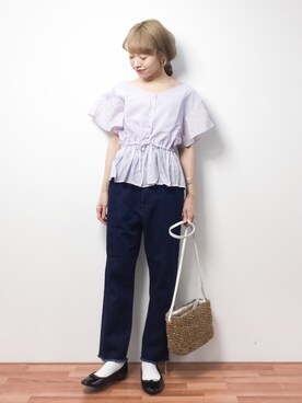 りっぴーさん（レディース・154cm）の春コーディネート
