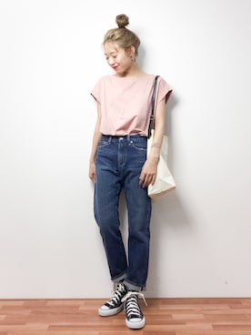 りっぴーさん（レディース・154cm）の春コーディネート