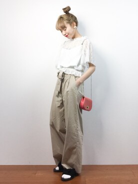 りっぴーさん(レディース・154cm)の夏コーディネート