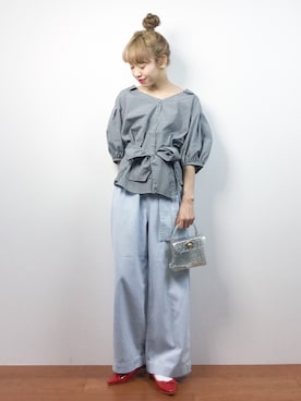 りっぴーさん(レディース・154cm)の夏コーディネート