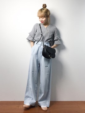 りっぴーさん（レディース・154cm）の夏コーディネート