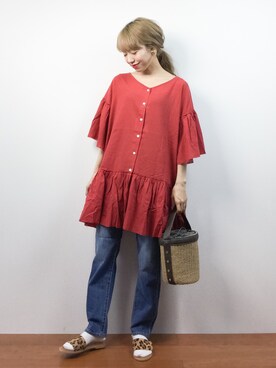 りっぴーさん（レディース・154cm）の夏コーディネート