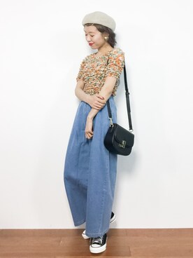 りっぴーさん(レディース・154cm)の夏コーディネート