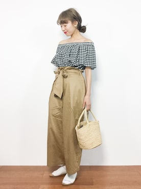 りっぴーさん(レディース・154cm)の夏コーディネート