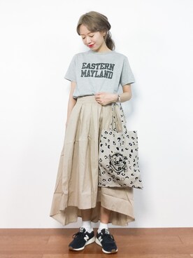 りっぴーさん(レディース・154cm)の夏コーディネート