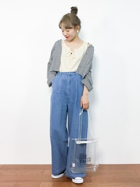 りっぴーさん（レディース・154cm）の夏コーディネート