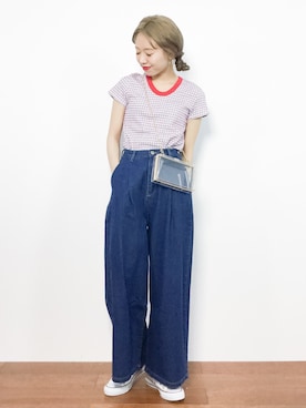 りっぴーさん(レディース・154cm)の夏コーディネート