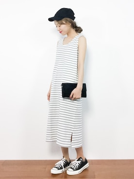 りっぴーさん(レディース・154cm)の夏コーディネート