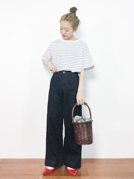 りっぴーさん(レディース・154cm)の夏コーディネート