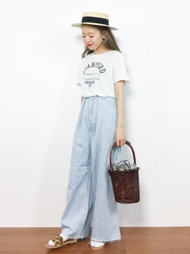 りっぴーさん（レディース・154cm）の夏コーディネート