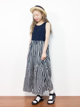 りっぴーさん（レディース・154cm）の夏コーディネート