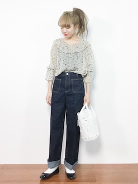 りっぴーさん(レディース・154cm)の夏コーディネート
