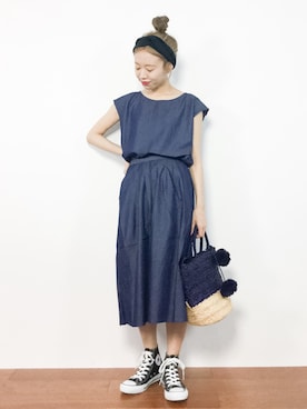 りっぴーさん（レディース・154cm）の夏コーディネート