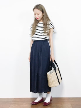 りっぴーさん（レディース・154cm）の夏コーディネート