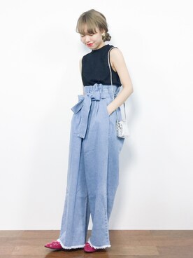 りっぴーさん（レディース・154cm）の夏コーディネート