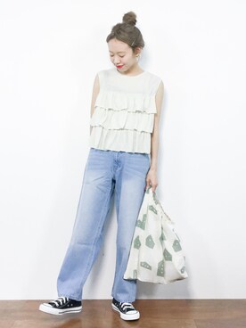 りっぴーさん（レディース・154cm）の夏コーディネート