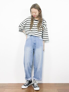 りっぴーさん(レディース・154cm)の夏コーディネート