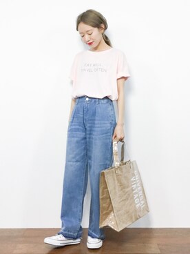 りっぴーさん（レディース・154cm）の夏コーディネート