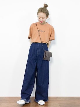 りっぴーさん(レディース・154cm)の夏コーディネート
