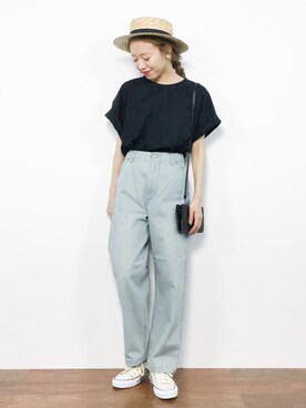 りっぴーさん(レディース・154cm)の夏コーディネート