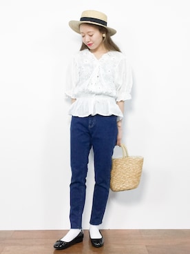 りっぴーさん（レディース・154cm）の夏コーディネート