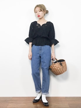 りっぴーさん(レディース・154cm)の夏コーディネート