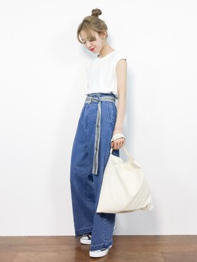 りっぴーさん（レディース・154cm）の夏コーディネート