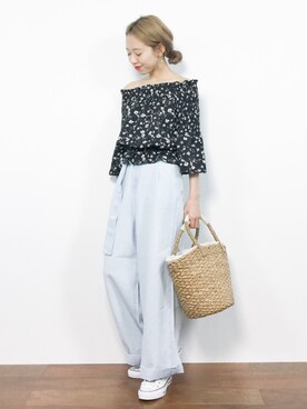 りっぴーさん(レディース・154cm)の夏コーディネート