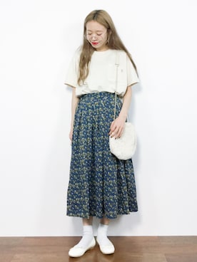 りっぴーさん(レディース・154cm)の夏コーディネート