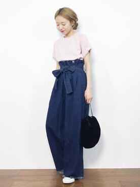 りっぴーさん(レディース・154cm)の夏コーディネート