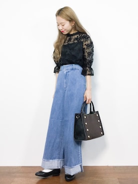 りっぴーさん(レディース・154cm)の夏コーディネート