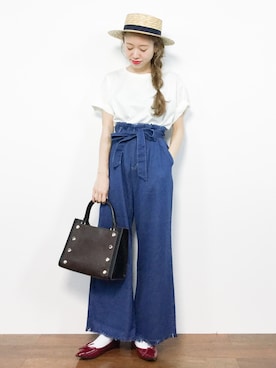 りっぴーさん（レディース・154cm）の夏コーディネート